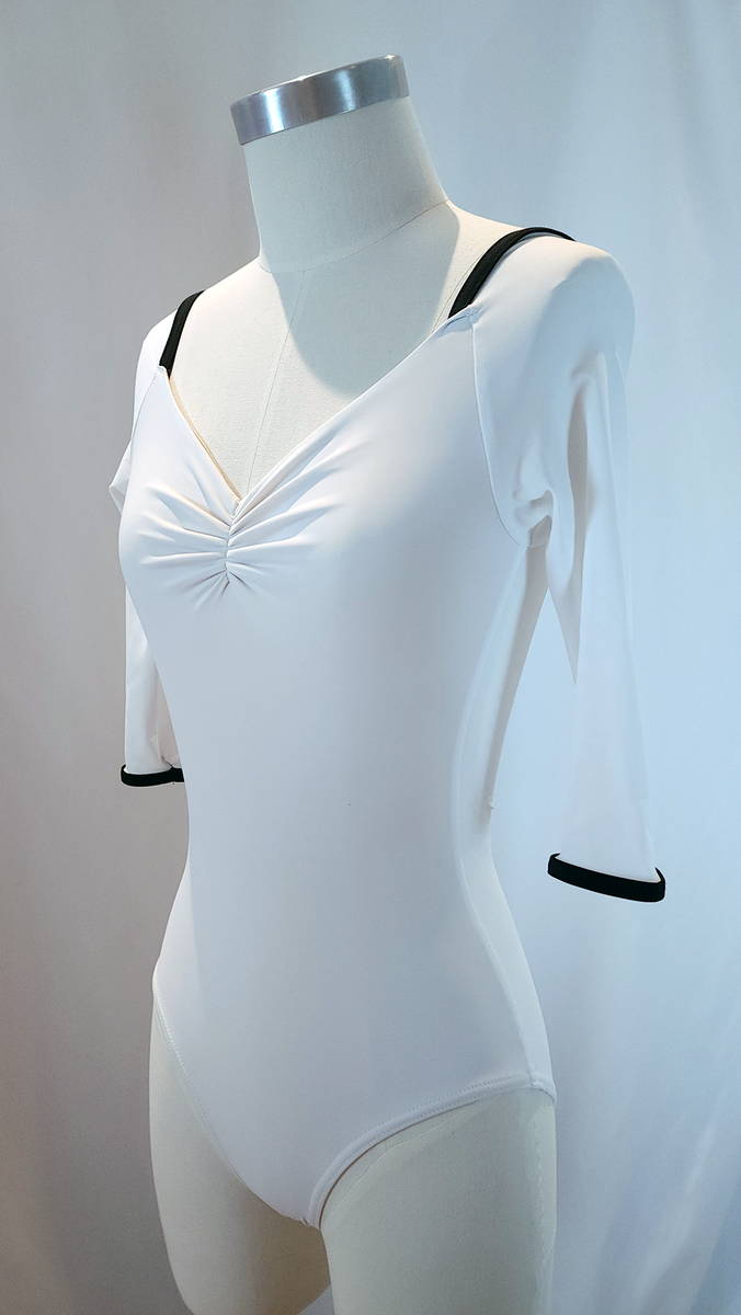 JL GAZELLE || [PS] Isabelle Half Trim Sleeve Ballet Leotard