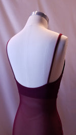 Load image into Gallery viewer, [PS] Michele Mesh Overlay Ballet Leotard - Bordeaux Mesh
