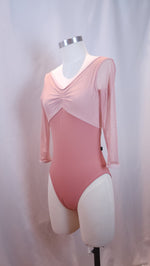 이미지를 갤러리 뷰어에 로드 , [PS] Audrey Duo Sleeve Ballet Leotard - Tangerine Orange
