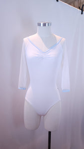 Custom Isabelle Trim Sleeves Ballet Leotard