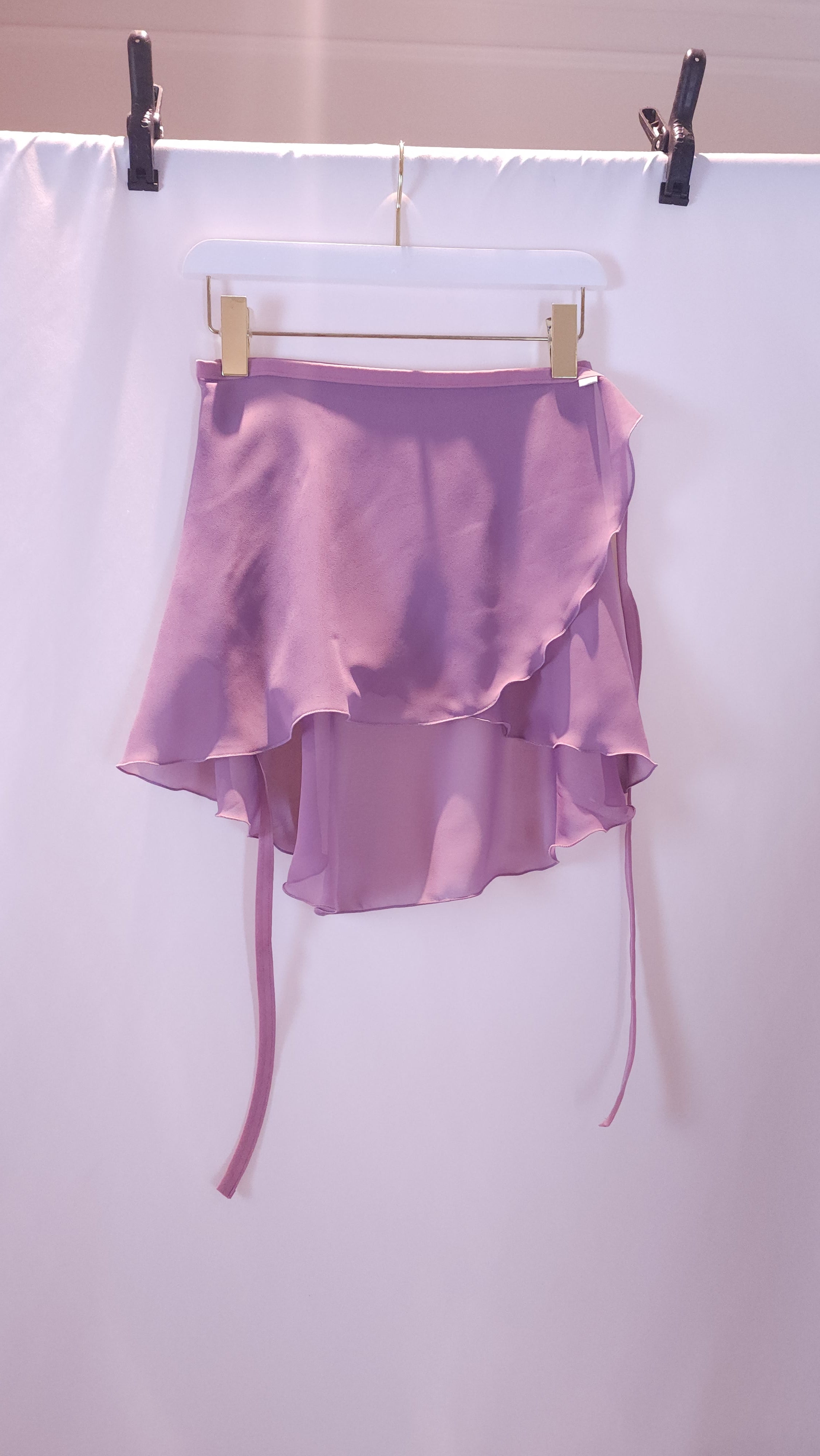 [RS] Lily Skirt - (O/S) - Mauve Rose Chiffon