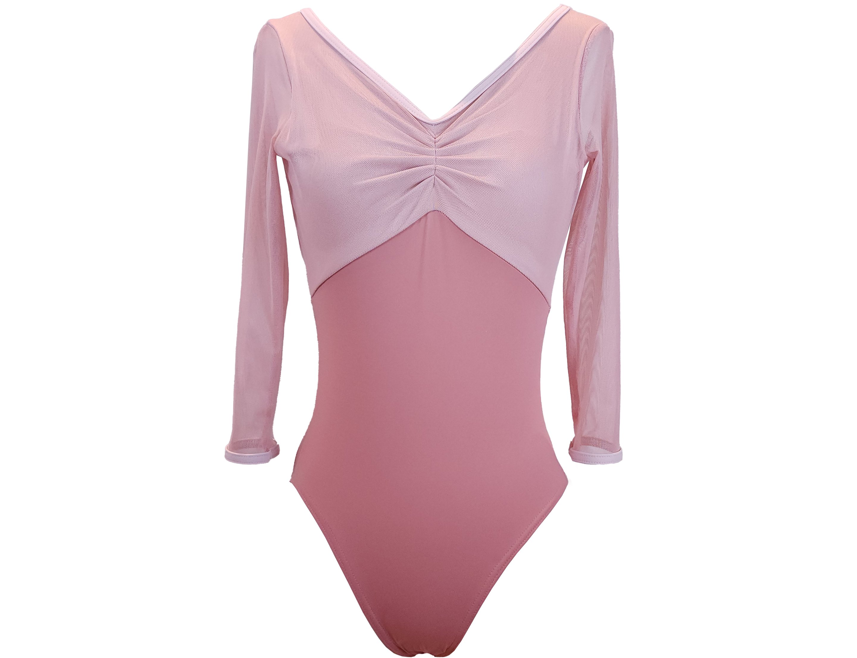 [PS] Audrey Duo Sleeve Ballet Leotard - Tangerine Orange