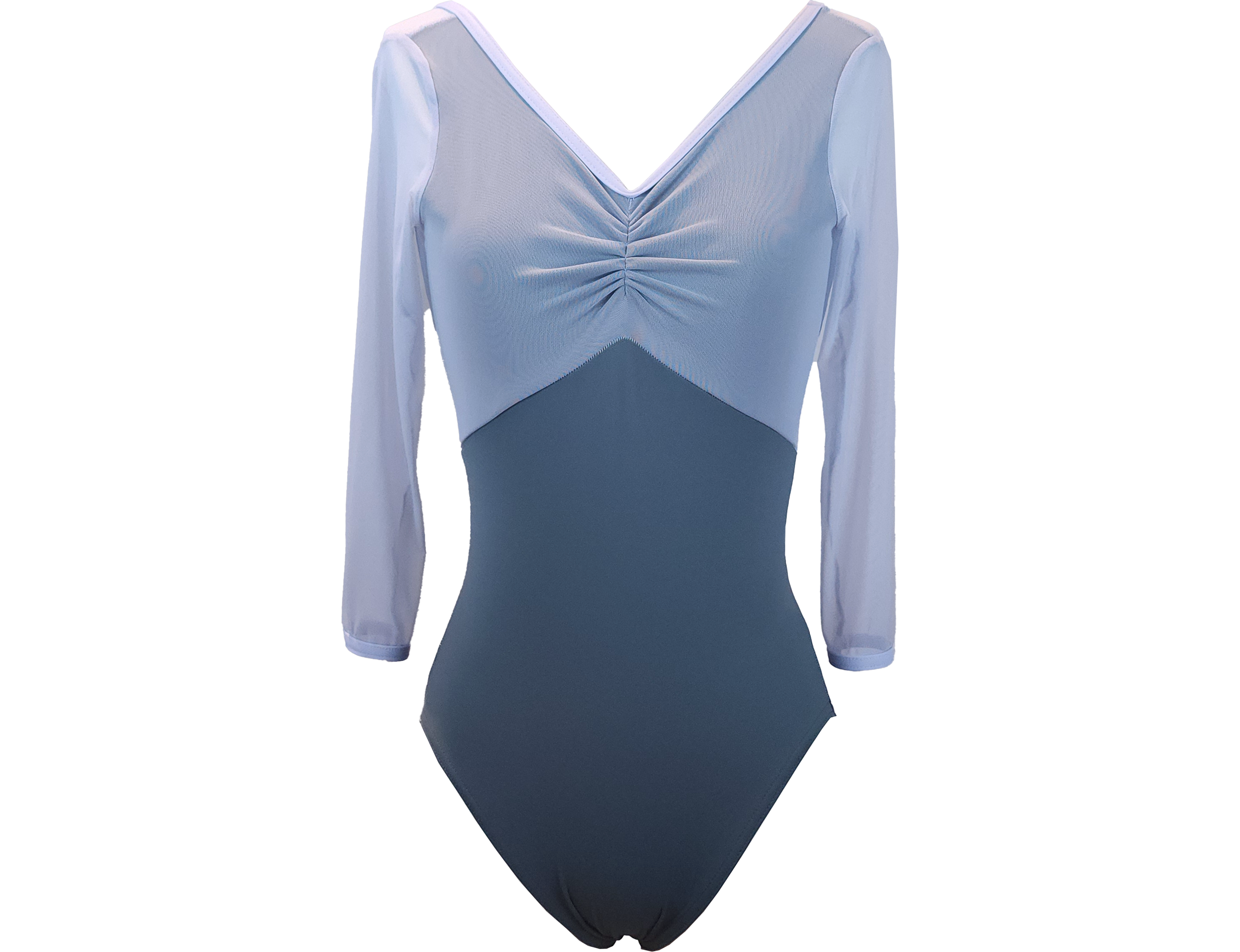 [PS] Audrey Duo Sleeve Ballet Leotard - Slate Grey