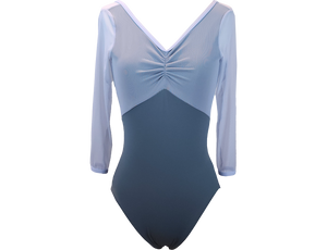 [PS] Audrey Duo Sleeve Ballet Leotard - Slate Grey