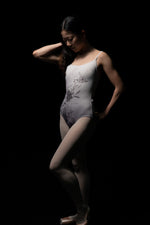Load image into Gallery viewer, Porcelain Floral Ombre Print Nina Leotard
