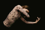 Load image into Gallery viewer, Eve Firebird Print Mesh Sleeve Clasp Ballet Leotard - Ethereal Nude
