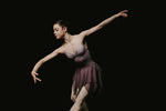 Load image into Gallery viewer, Falling Flowers Print Isabelle Trim Ballet Leotard - Mauve Rose
