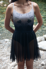 Load image into Gallery viewer, Black Vase Ombre Print Nina Leotard
