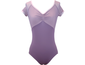 [PS] Isabelle Duo Sleeve Ballet Leotard - Mauve Rose