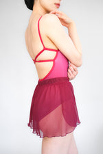 Load image into Gallery viewer, Red Stars Ombre Print Carisse Leotard
