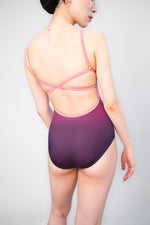 Load image into Gallery viewer, Romance Ombre Print Carisse Leotard
