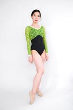 Load image into Gallery viewer, Custom Audrey Duo Sleeve Ballet Leotard
