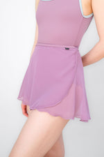 将图片加载到图库查看器，Florence 裙子 - 淡紫色粉色和草莓奶油色饰边（S/M）
