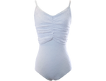 Load image into Gallery viewer, Ji Hye Lace Overlay Ballet Leotard - White, White Lace
