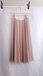 Load image into Gallery viewer, [RS] Lina 28&quot; Rehearsal Skirt - [O/S] Light Beige Mesh
