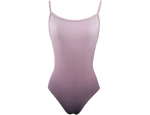 Load image into Gallery viewer, Mauve Rose Ombre Print Carisse Leotard
