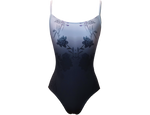 Load image into Gallery viewer, Black Vase Ombre Print Nina Leotard
