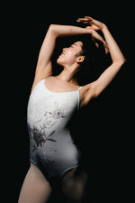 Load image into Gallery viewer, Porcelain Floral Ombre Print Nina Leotard
