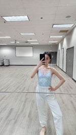 Load image into Gallery viewer, [PRE-ORDER] Strawberry Ombre Print Nina Pinch Leotard
