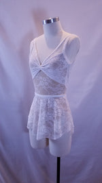 Load image into Gallery viewer, Custom Melli Lace Overlay Ballet Leotard
