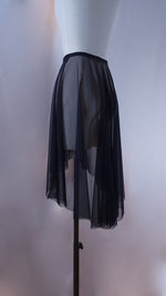 Load image into Gallery viewer, (S) Antoine Hi-Lo Skirt - Navy Mesh
