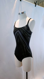 Load image into Gallery viewer, Marble Black Print Leotard

