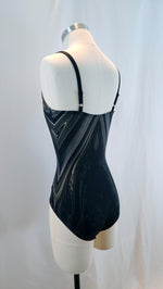 Load image into Gallery viewer, Marble Black Print Leotard
