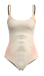 Load and play video in Gallery viewer, Light Lines Print Leotard
