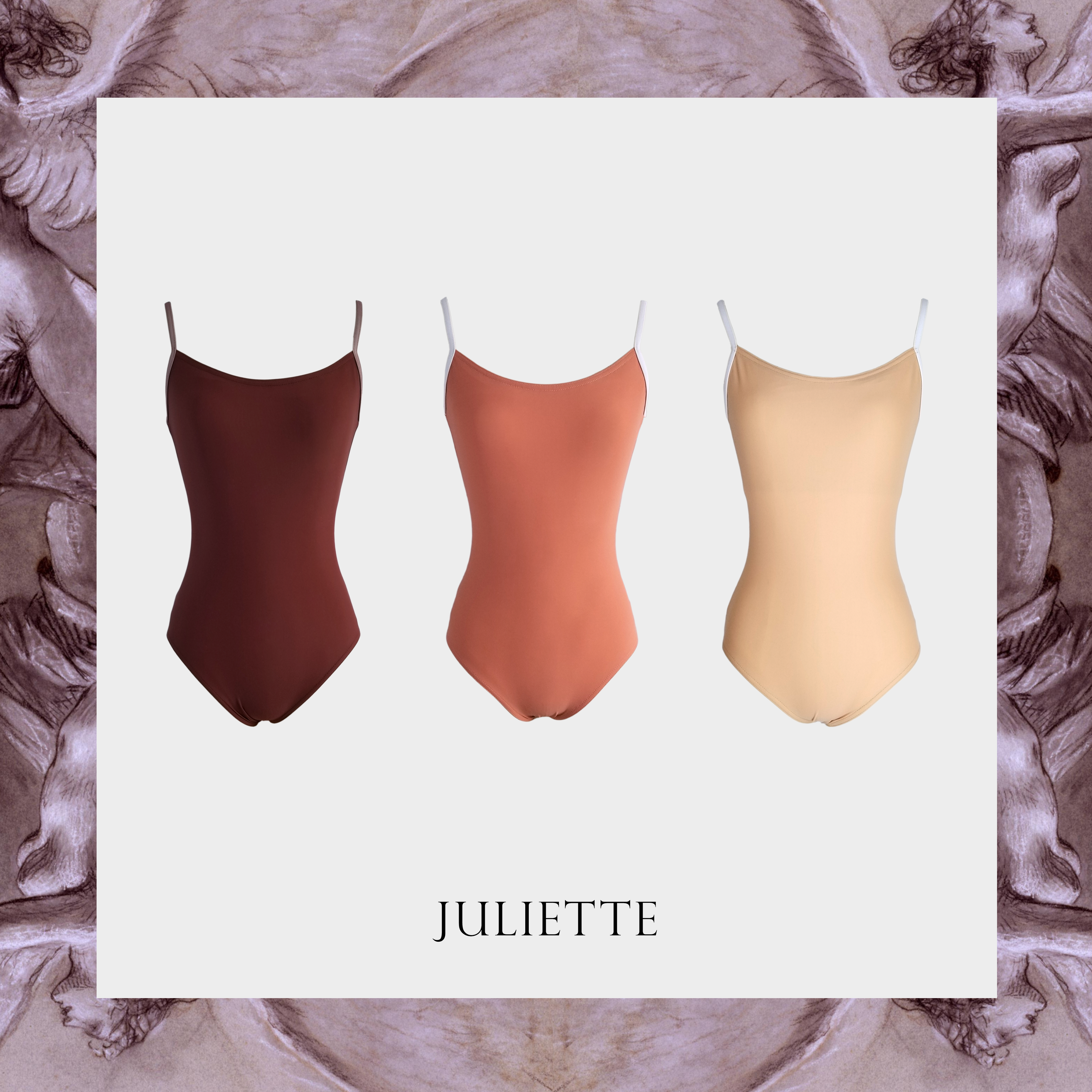 Juliette Camisole Ballet Leotard - Lilac Pink